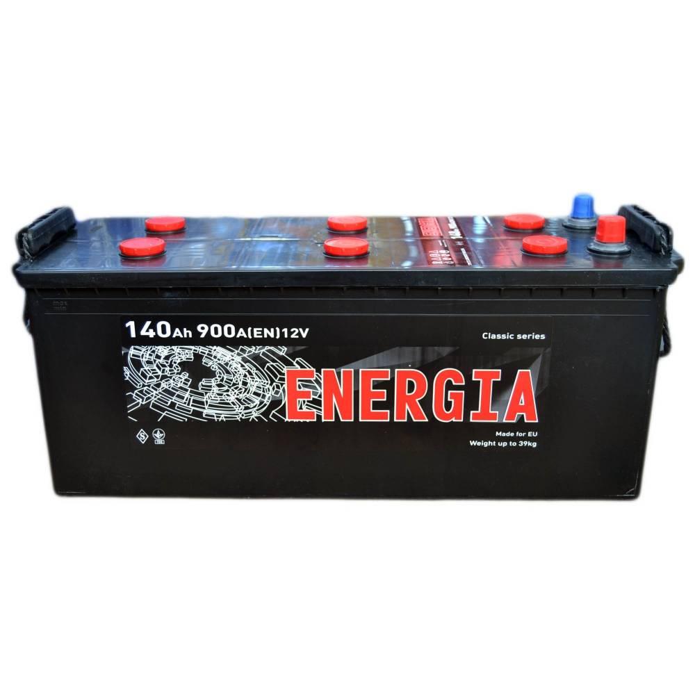 Акумулятор ENERGIA Truck 140Ah бокова(-/+) (900EN)